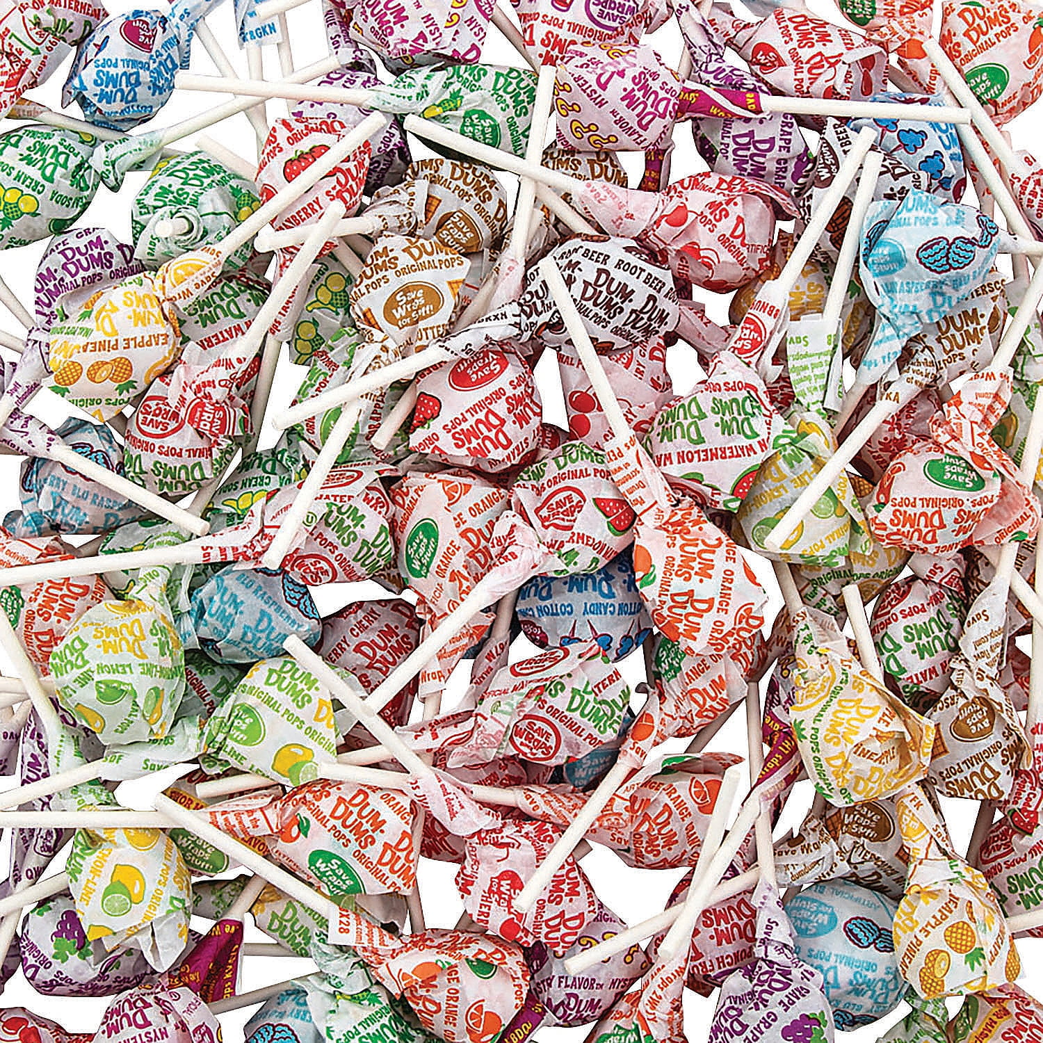 Bulk Dum Dums Lollipops, Edibles, Party Supplies, 2300 Pieces