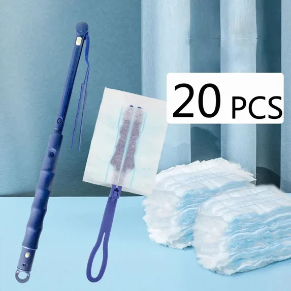 Bulk Duster Brush Disposable Duster with Replace Head Refills For Cleaning Home Office Blinds Car Surface Duster Cleaning Tool