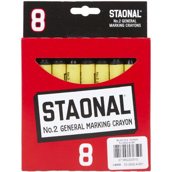 Bulk Extra Large Marking Crayons, , 8 Count (52-0002-2-051)