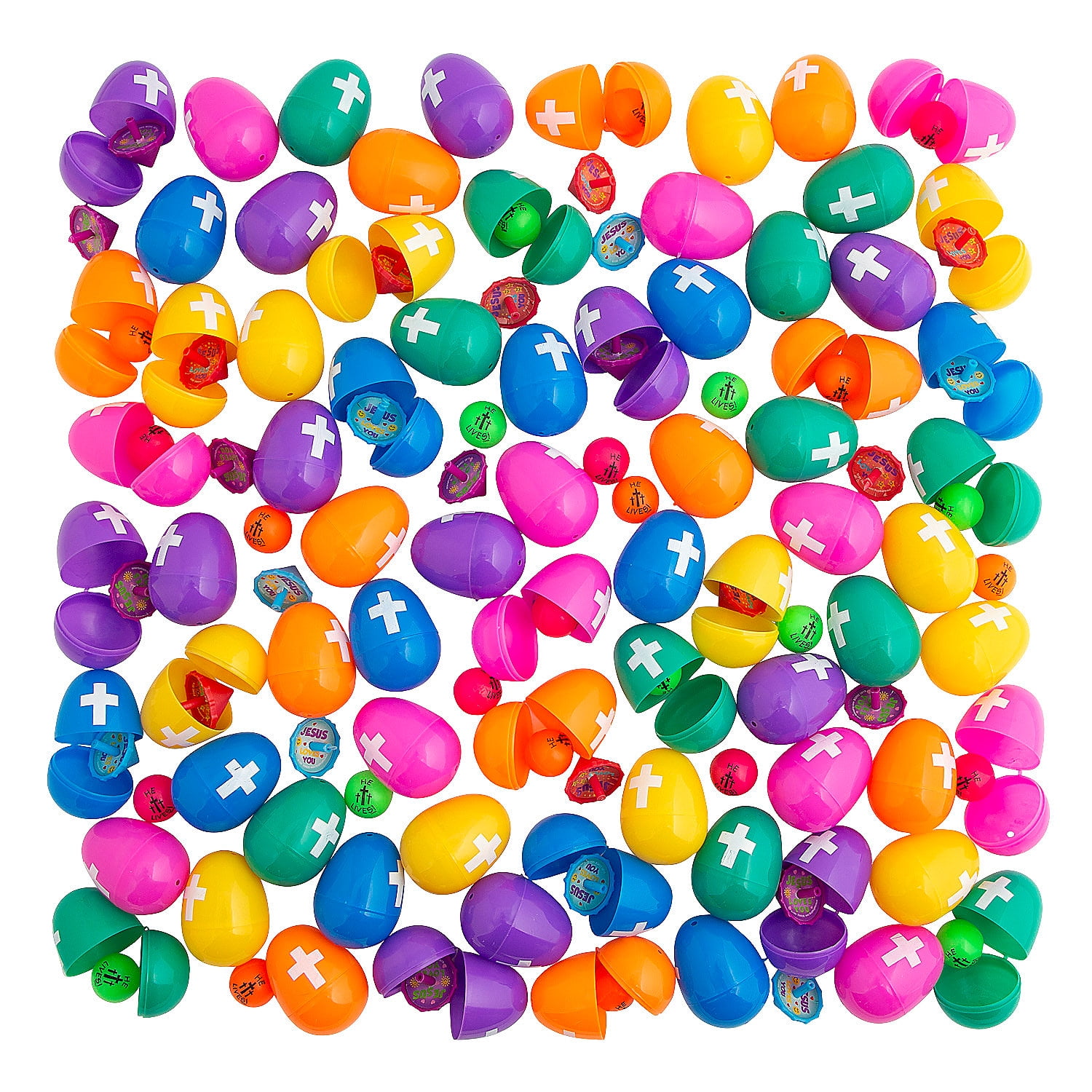 Bulk Filld Cross Eastr Egg Value 1000Pc - Party Supplies - 1000 Pieces