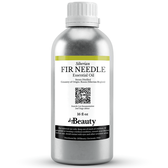 Bulk Fir Needle Essential Oil - 16 fl oz Christmas Tree Scent - 100% Pure & Undiluted by DIYBeauty