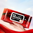 thumbnail image 1 of Bulk Glass Cleaning Wet Wipes Pack, Large Capacity Oil Film Remover Wipes, 40 Count Windshield Cleaning Wipes, Streak Free Glass Wipes, Automotive And Home Glass Cleaner Wipes, 1 of 6
