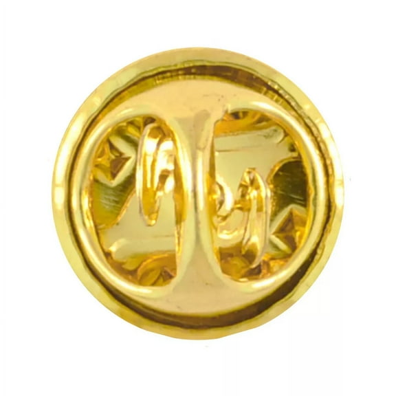 PinMart Gold Plated Clutch Pin Backs, 25 Pack