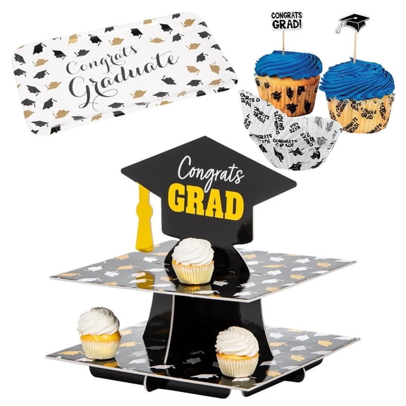 Bulk Graduation Party Dessert Station Kit 204 pc