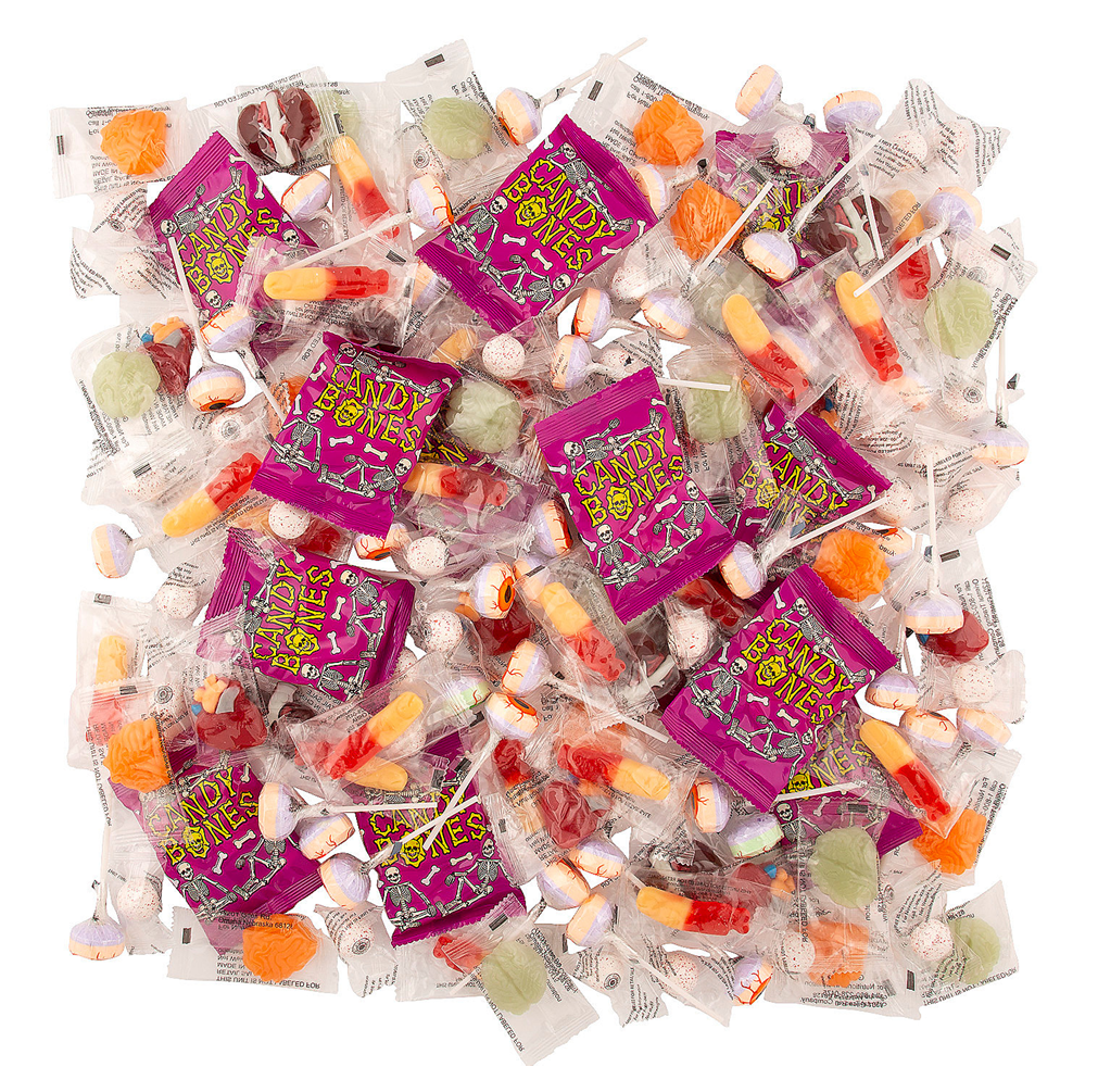 Bulk Halloween Gross Out Candy Assortment – 71 oz., 300 Pc. Individually Wrapped Candy Mix for Trick-or-Treat & Parties