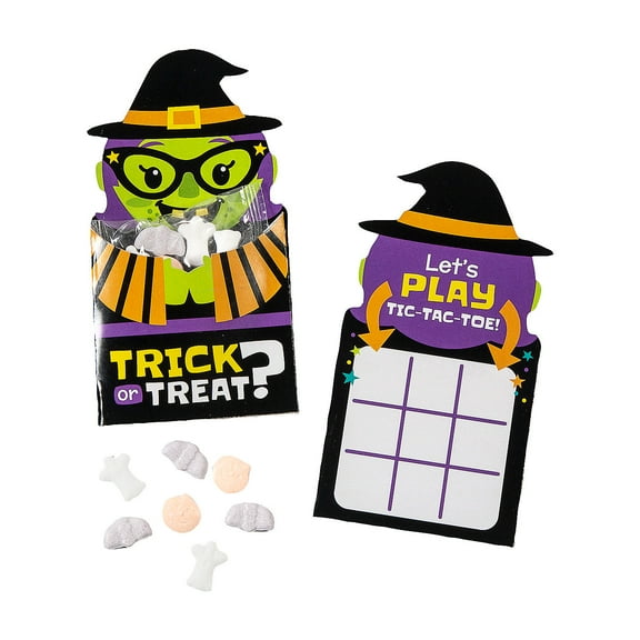 Bulk Halloween Tic-Tac-Toe Candy Handouts Assortment May Vary