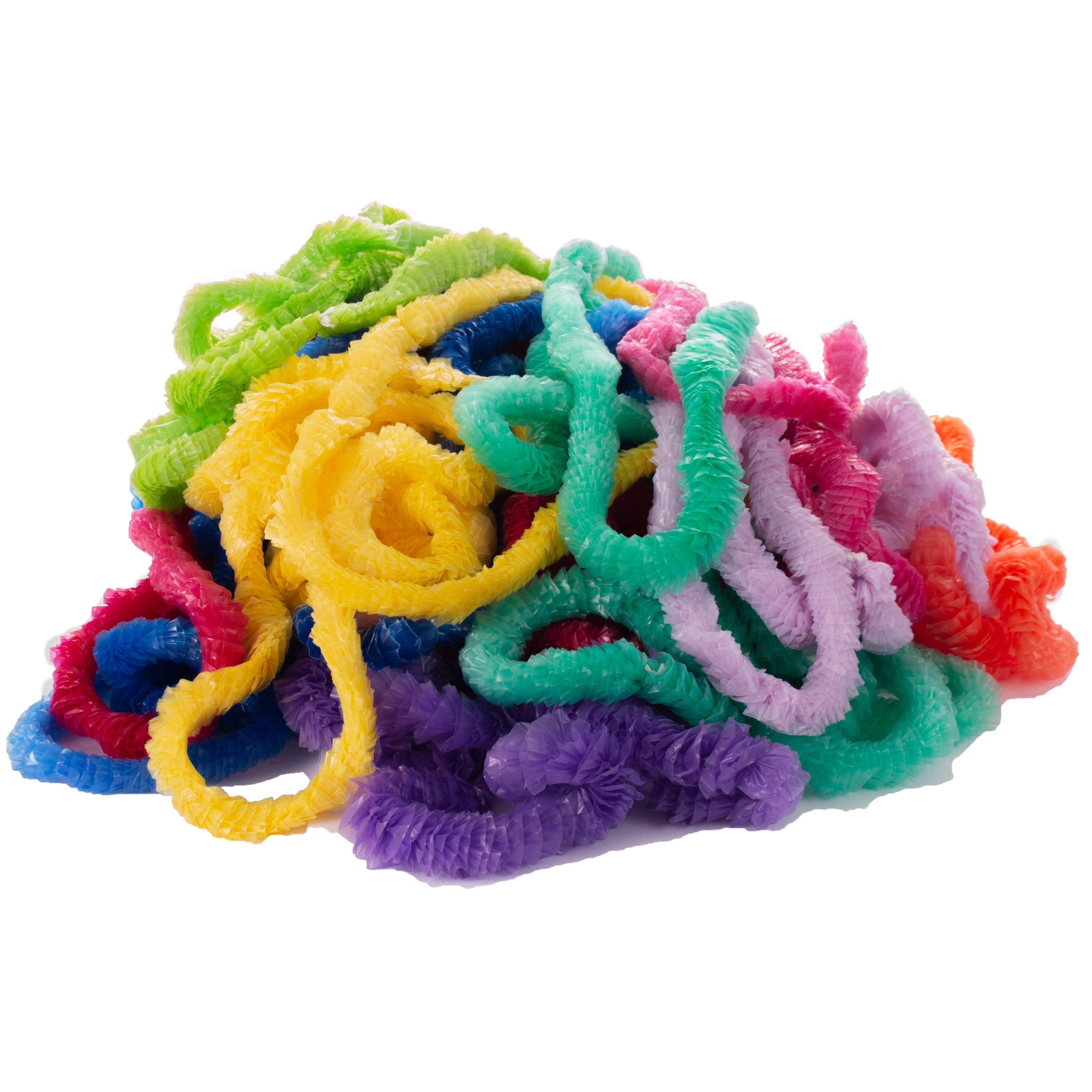 VEIL ENTERTAINMENT Bulk Hawaiian Luau Party Favor Mega Pack 36" Plastic Leis, 72 CT, Assorted