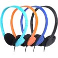 Bulk Headphones for Classroom Kids Multi Colored 50 Pack, Wholesale