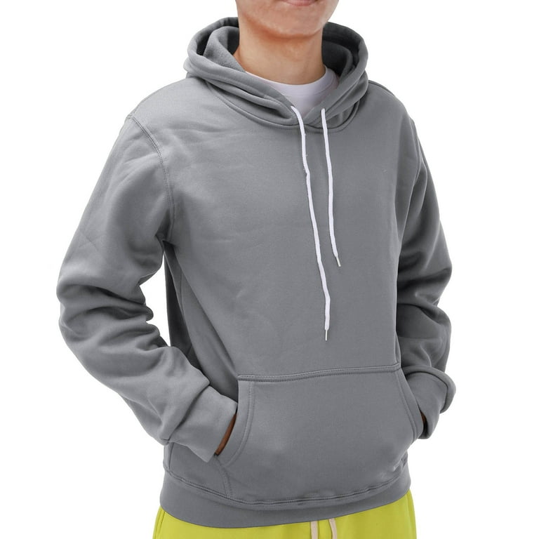Bulk Hoodies Men s Sports And Fitness Hoodie Solid Color Sweater Slim Fit Brushed Winter Sports Top Walmart