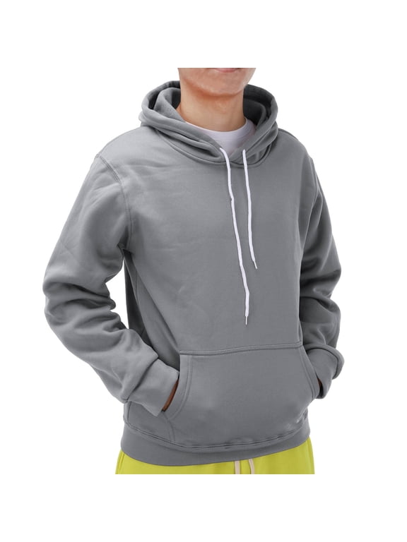 Bulk Hoodies Men's Sports And Fitness Hoodie Solid Color Sweater Slim Fit Brushed Winter Sports Top