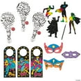 thumbnail image 1 of 60 Pieces Incredible Superhero Craft Kit Assortment - Makes 12, 1 of 1