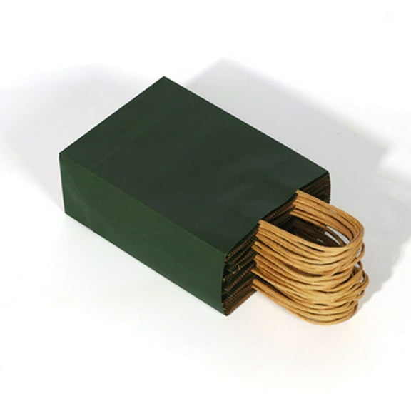 Bulk Kraft Paper Bags Gift Shopping Carry Craft Brown Bag with Handles