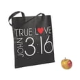 thumbnail image 1 of Bulk Large John 3:16 Tote Bags, Apparel Accessories, Valentine's Day, 48 Pieces, 1 of 1
