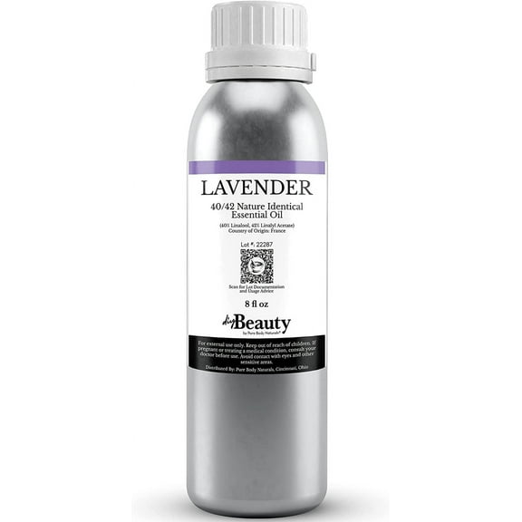 Bulk Lavender Essential Oil - Large Size 8 fl oz Bottle - 100% Pure and Undiluted by DIYBeauty