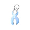 thumbnail image 1 of Bulk Light Blue Ribbon Awareness Charms (100 Charms), 1 of 2