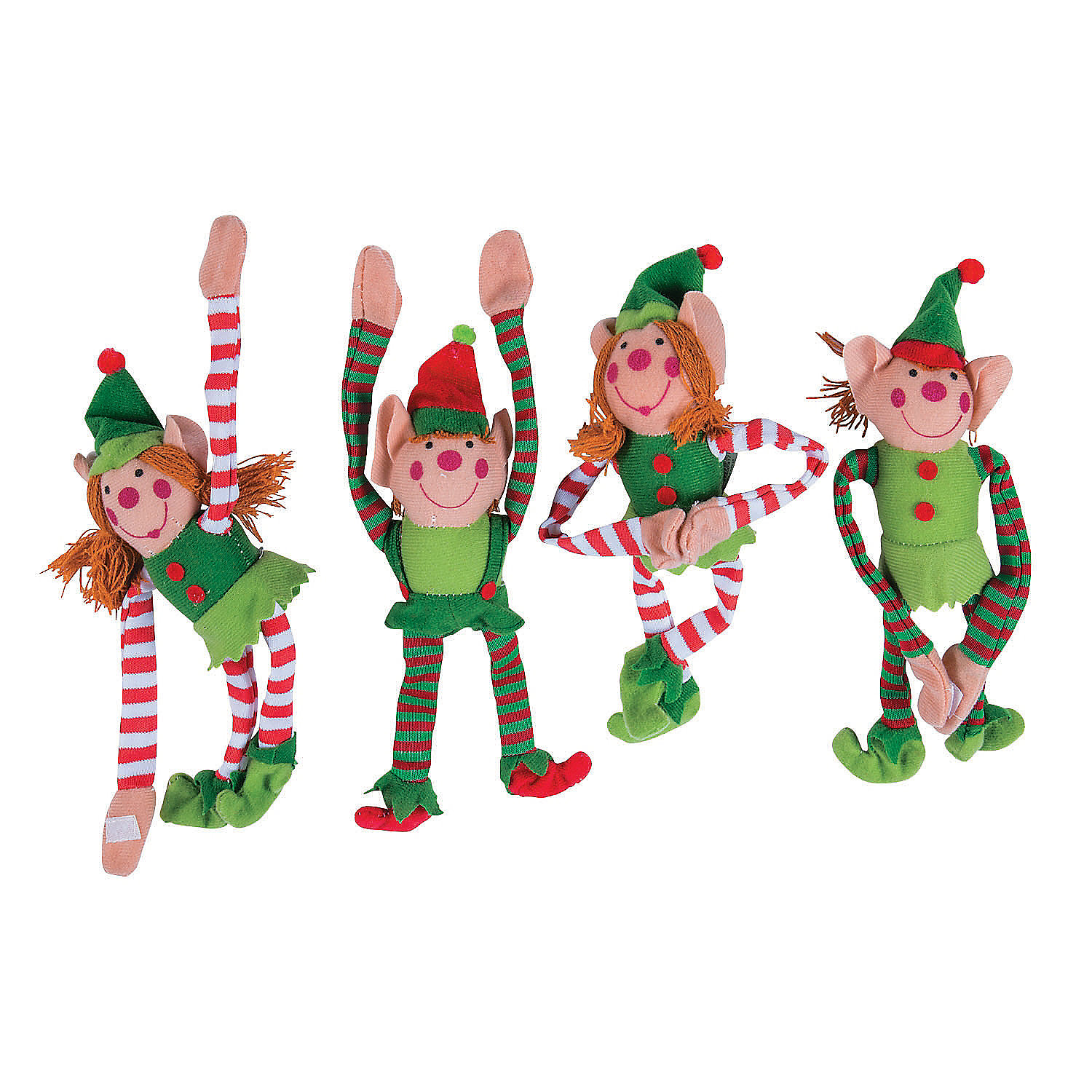 Bulk Long Arm Plush Elves Toys Christmas 72 Pieces Walmart