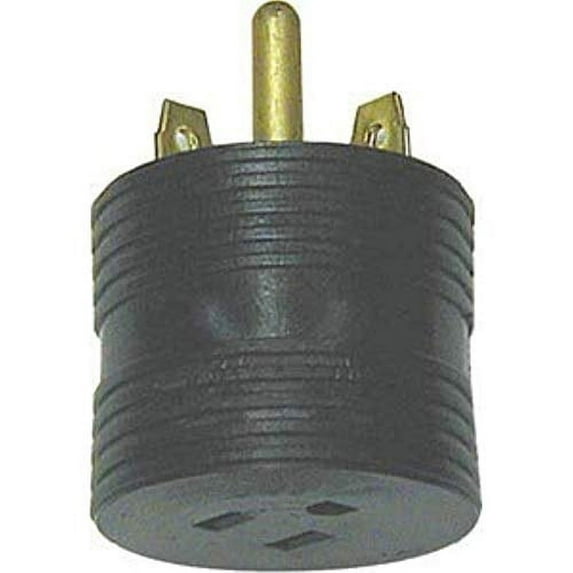 Bulk No Packaging 30A To 5 15 Reverse Adapter Round