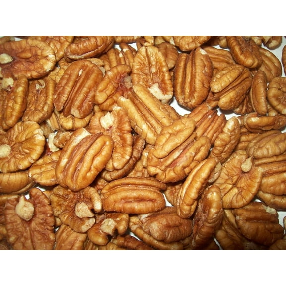 Bulk Nuts Raw Fancy Junior Mammoth Pecans - Single Bulk Item - 30LB