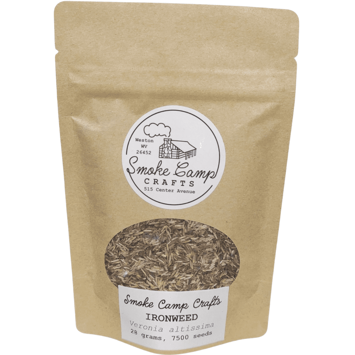 Bulk Organic Ironweed Seeds (Vernonia gigantea) 1 oz (28 grams) by Smoke Camp Crafts - Habit Restoration, DIY Wildflower Meadow