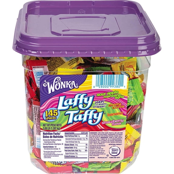 Bulk Pack Candy (Laffy Taffy, Variety, 145-Pack) - PACK OF 2