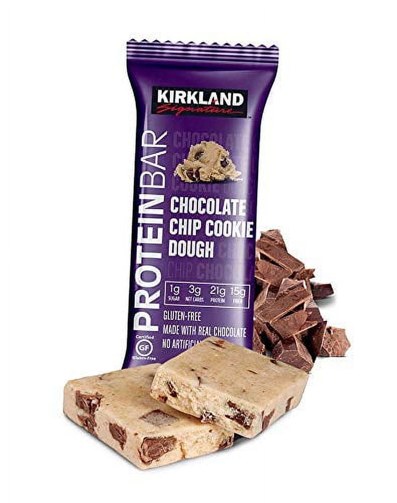 Bulk Pack Protein Bars AF08 (Kirkland Signature, Chocolate Chip Cookie