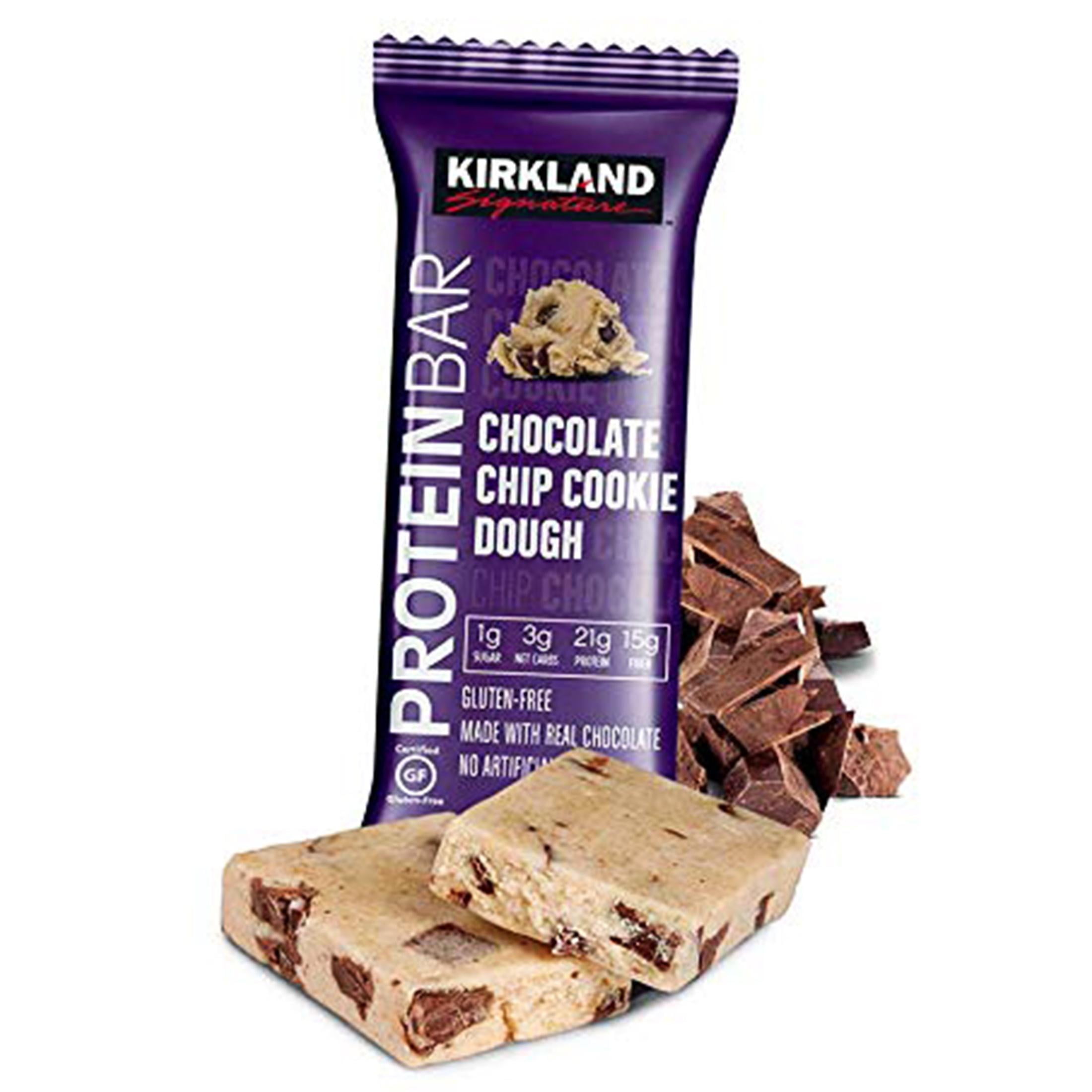 Bulk Pack Protein Bars (Kirkland Signature, Chocolate Chip Cookie Dough