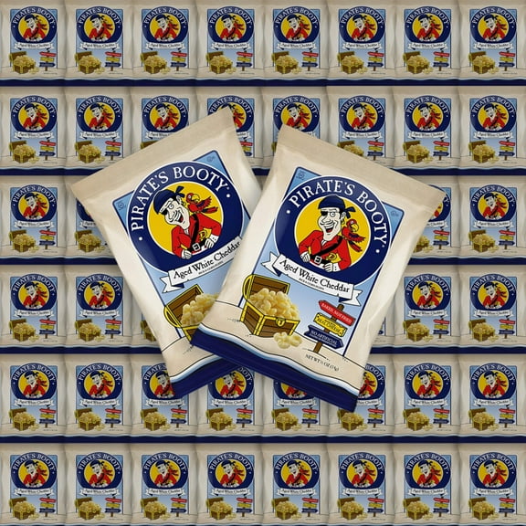 Bulk Pirates Booty Popcorn Puffs Individual Bags by Bussin Boxes 30 Count