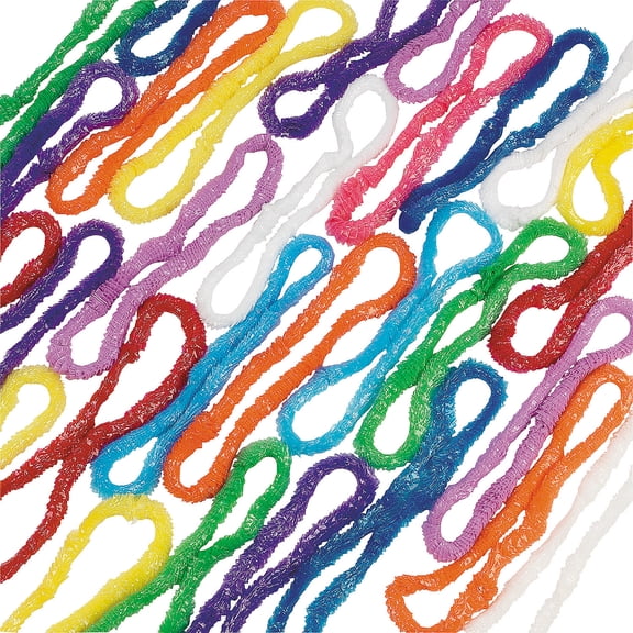 Bulk Plastic Lei Assortment, Apparel Accessories, Luau, 200 Pieces
