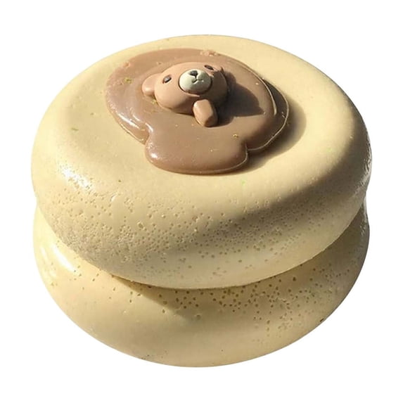 Bulk Realistic Cake Stress Balls, Big Stress Relief Food Squishies, Satisfying Moldable Funny Stress Ball for Work Stress Buster