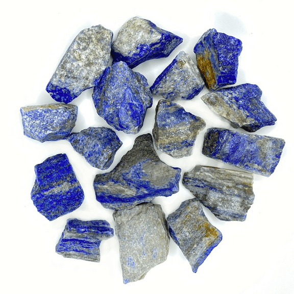 Bulk Rough Stone - Large - Blue Lapis Lazuli from Afghanistan Weight: 3 LB