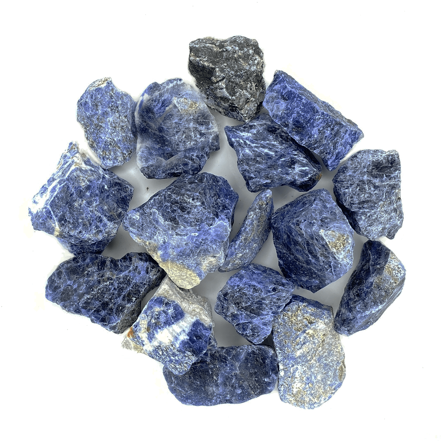 Bulk Rough Stone - Large - Blue Sodalite from Brazil Weight: 3 LB ...