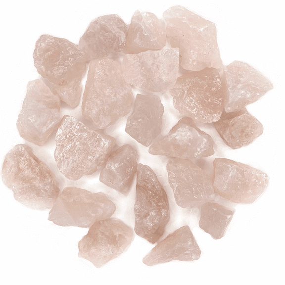 Bulk Rough Stone - Large - Pink Rose Quartz from Brazil Weight: 1 LB