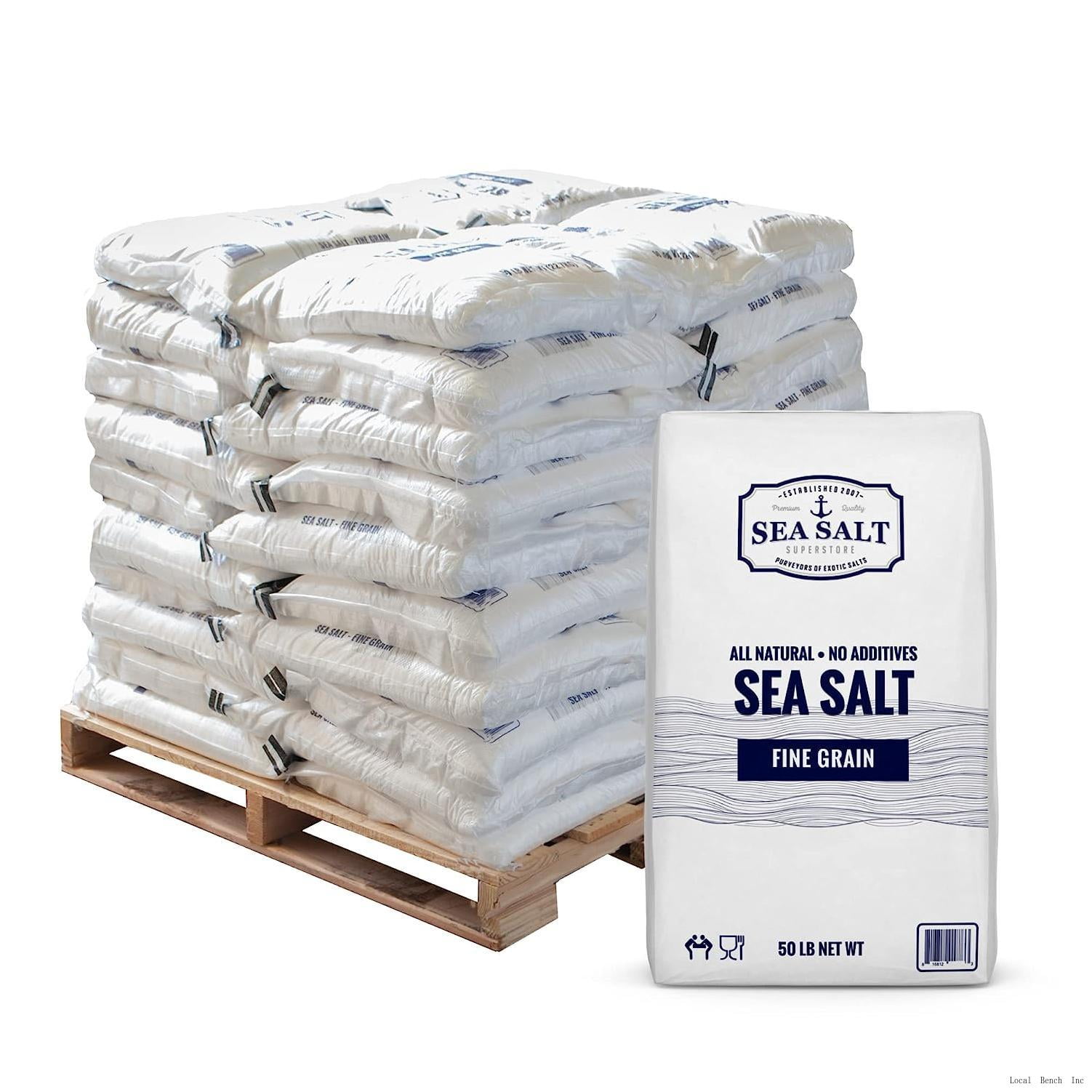 Bulk Sea Salt, Non Iodized And Kosher Fine Sea Salt For Use, Food Grade
