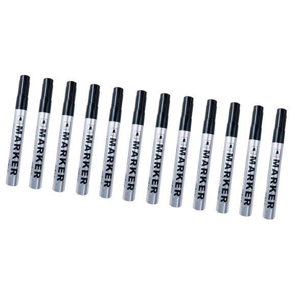 Bulk Set of 12 Mark Proof Markers Tall Capacity Toner Supply Ergonomic Grip Office Workshop Essential