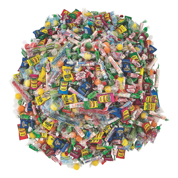Bulk Sour Candy Assortment, Edibles, Birthday, Party Favors, 1000 Pieces