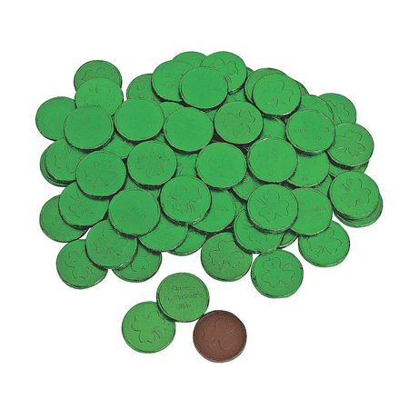 Bulk St. Patrick’s Day Chocolate Coins, Edibles, Party Supplies, 380 Pieces