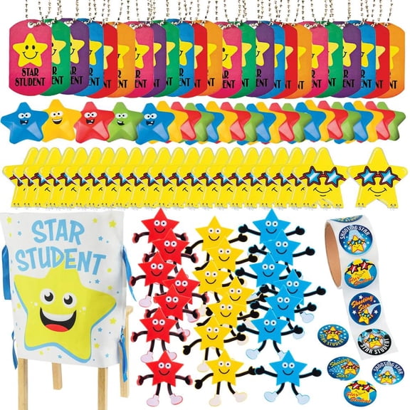 Bulk Star Student Classroom Handout Kit 98 pc