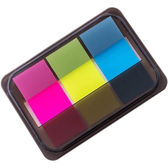Bulk Stickers Neon Page Markers Notes Flags Colored Sticky Tabs for Students Office Workers 3 Colors (60pcs) Posted Signs