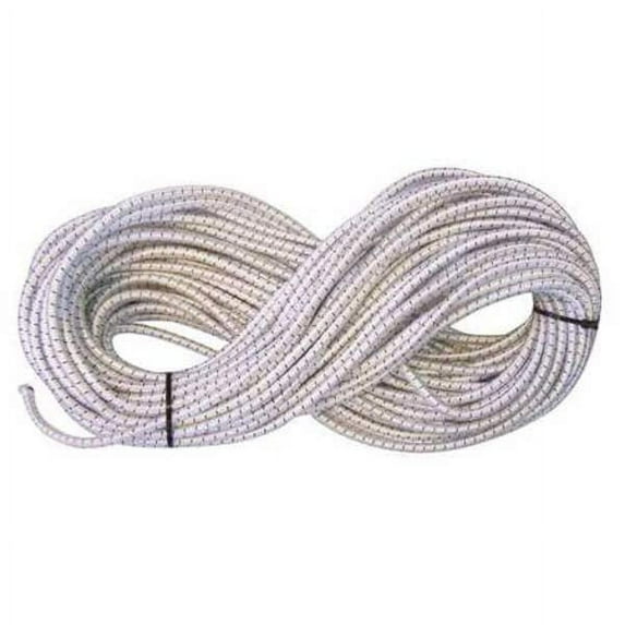 Bulk-Strap Bungee Cord Roll,3/8" W,White NL1009