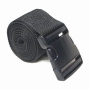 C" Strap,PP,Side Squeeze,Black A0296SSB