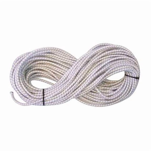 Bulk-Strap Bungee Cord,1/4" W,White NL1005