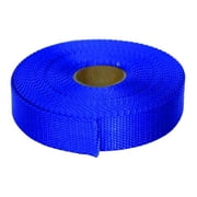 Bulk-Strap Webbing,Nylon,3/4" W,Blue N34027BL