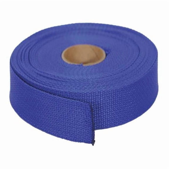 Bulk-Strap Webbing,Polypropylene,1" W,Blue P01051BL