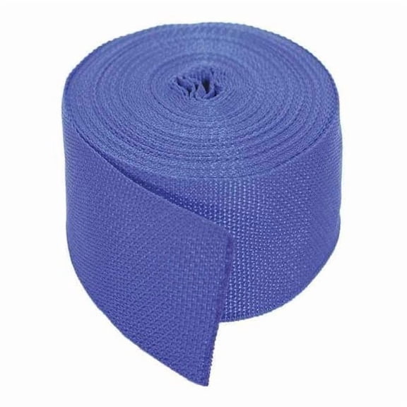 Bulk-Strap Webbing,Polypropylene,2" W,Blue P02051BL