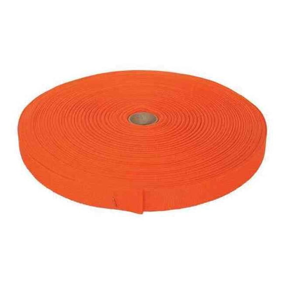 Bulk-Strap Webbing,Polypropylene,3/4" W,Orange P34300OR