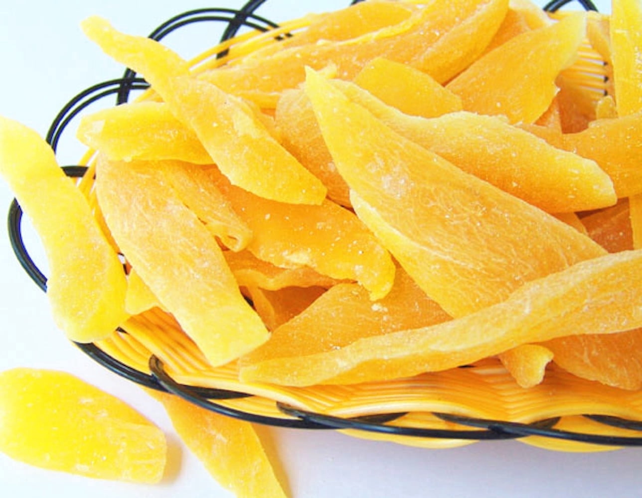 Bulk Sweetened Mango Slices With No Sulfur Added 10 Pound Wholesale Box