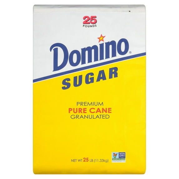Domino® Premium Pure Cane Granulated Sugar, 25 lb