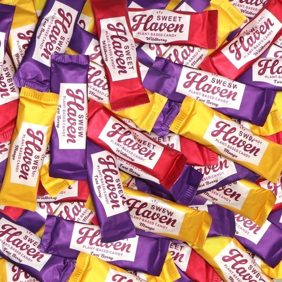 Taboom Bulk Taffy Sticks Candy 800 Gram, Taffy Assorted, Plant-Based, Individually Wrapped Chewy Candy for Parties & Gift Bags