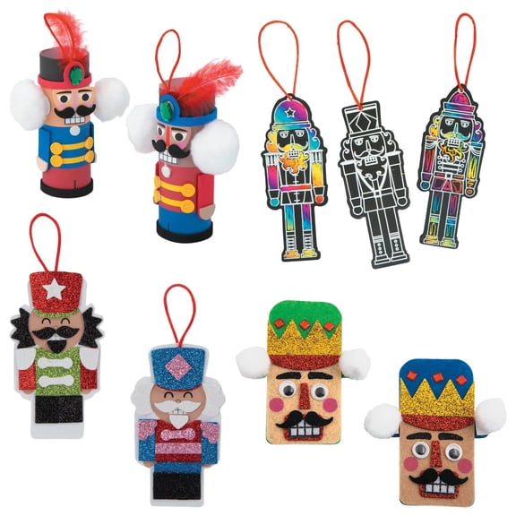 Bulk The Noble Nutcracker Craft Kit Assortment - Makes 60