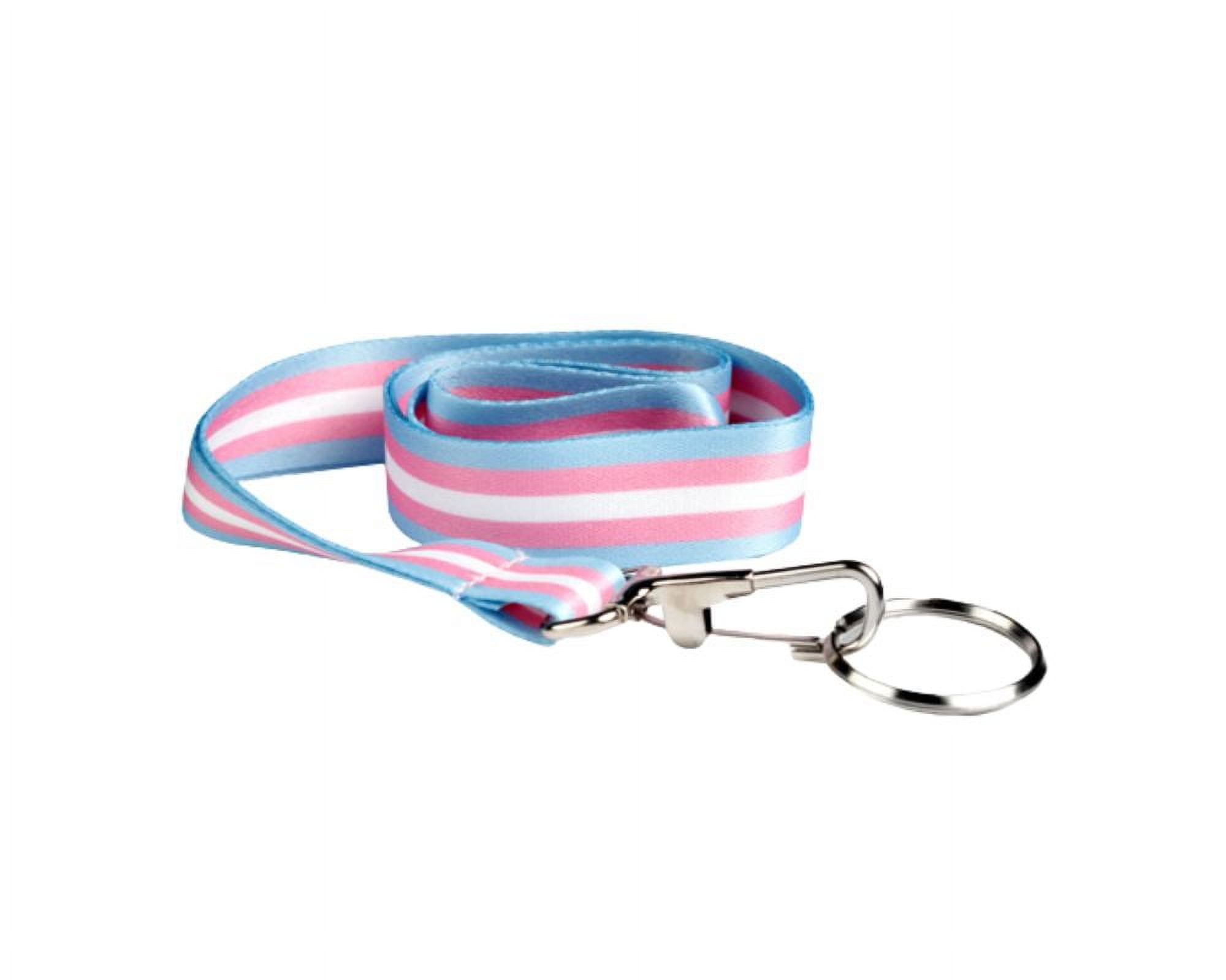 Bulk Transgender Flag Gay Pride Lanyards (25 Lanyards)